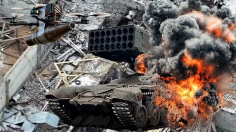 Upiekli rosyjskiego potwora! Krótki zasięg = szybka śmierć (WIDEO)