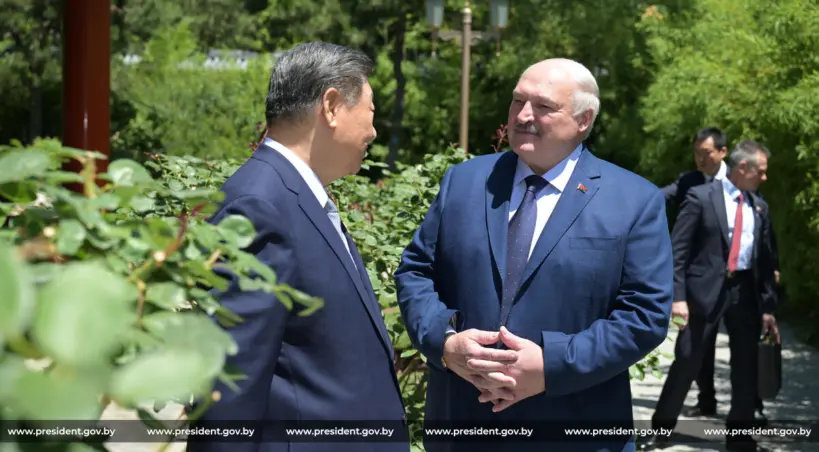 Xi Jinping Lukaszenka