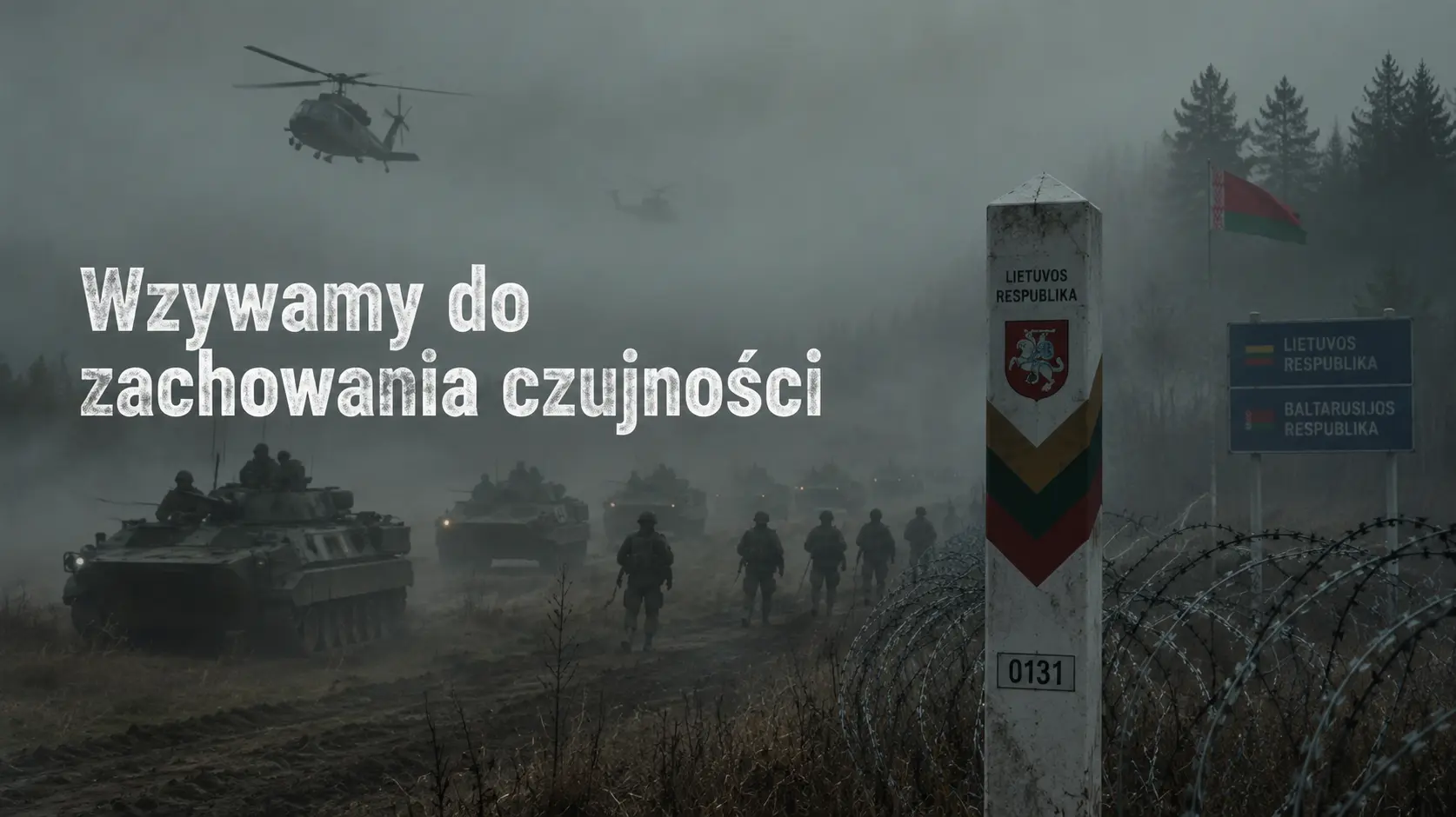 Kijów alarmuje: Białoruś mobilizuje tysiące poborowych pod granicą NATO!