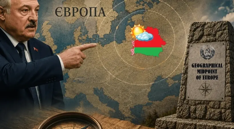 Lukaszenka wyjasnia Bialorus to centrum Europy