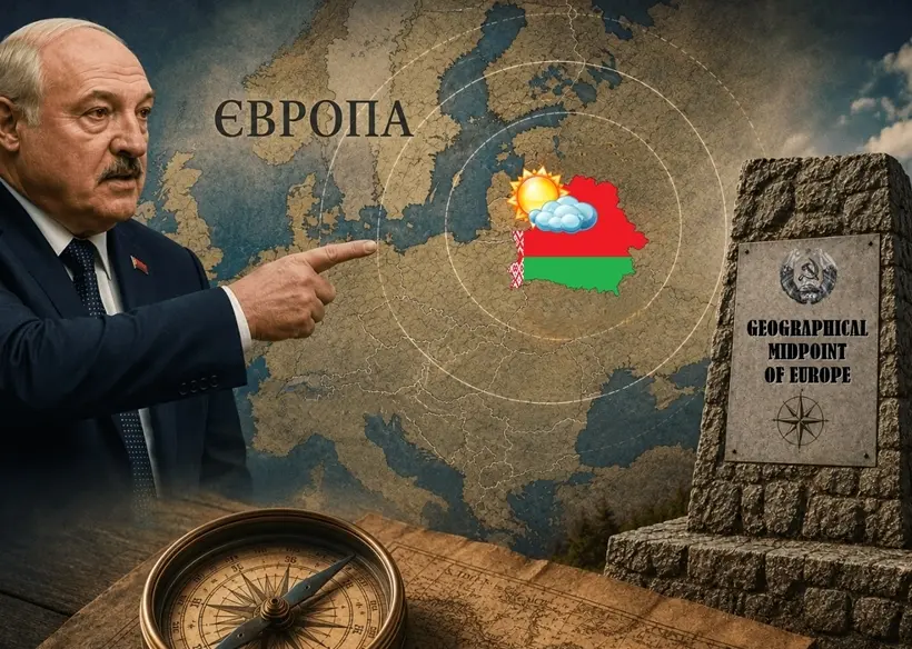 Wyjaśnił ciemniakom: Białoruś – to centrum Europy