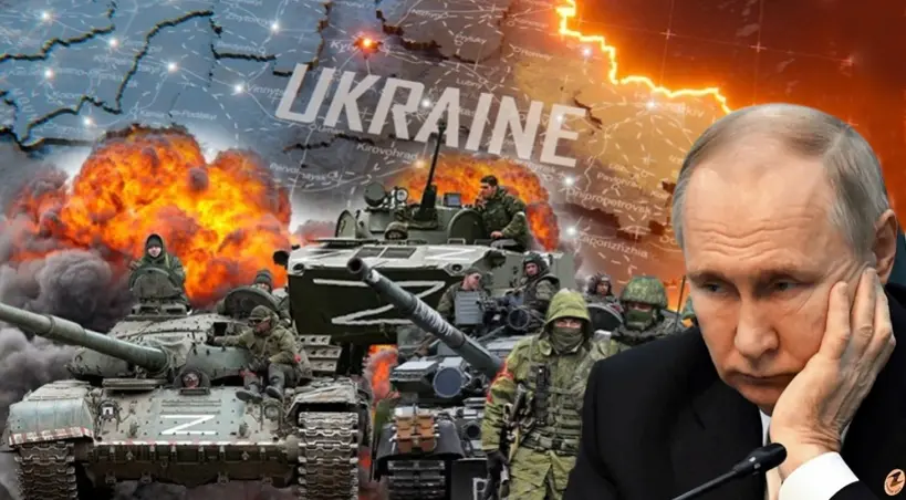 Putin i armia rosyjska na Ukrainie