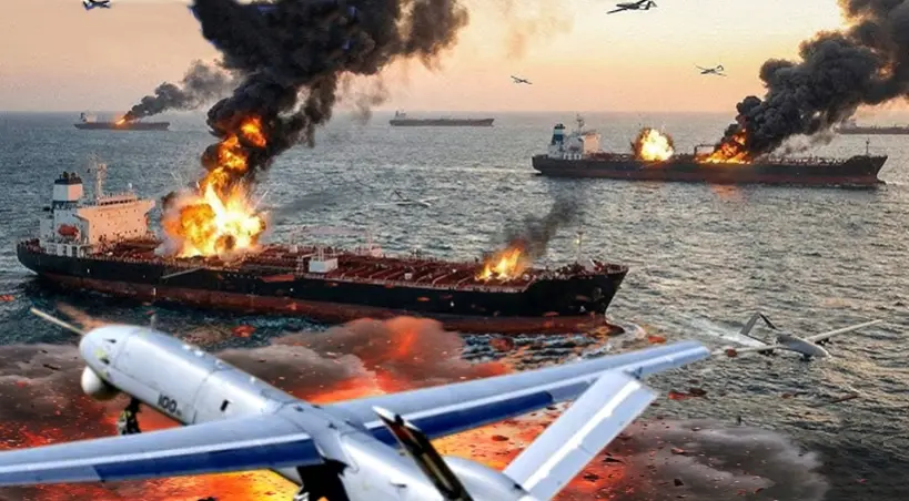 atak na tankowce Taganrog