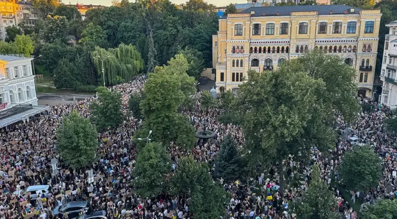 protesty w kijowie