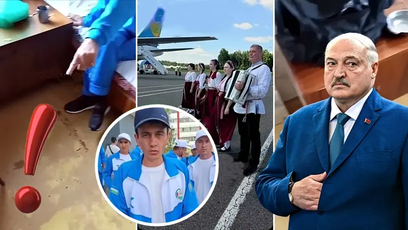 Bunt Uzbeków w raju Łukaszenki. Zabierzcie nas stąd! (WIDEO)