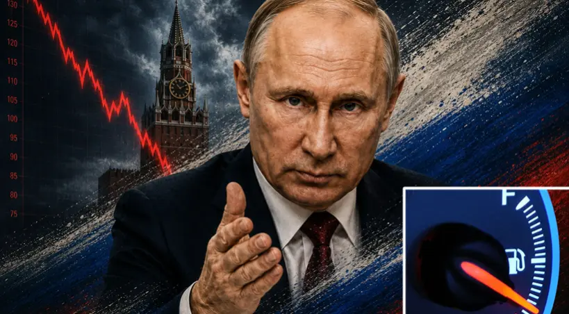 spadek poparcia dla Putina z powodu cen benzyny