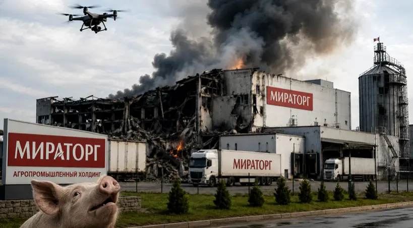 uderzenie w zaklady miesne Miratorg