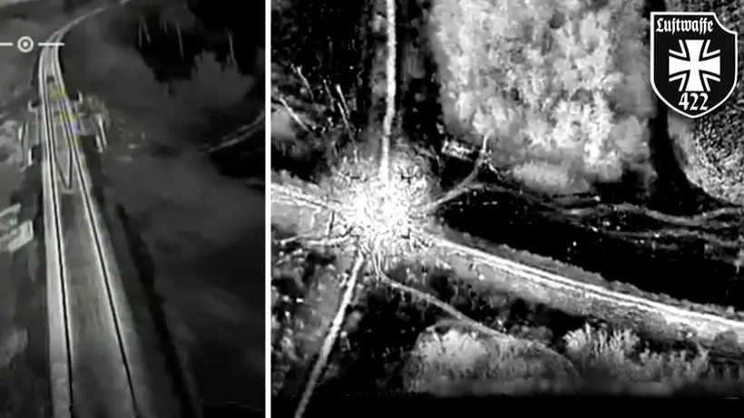 Pułk Luftwaffe uderzył w Rosjan na Ukrainie! (WIDEO)