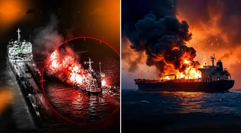 zniszczenie tankowcow Morze Azowskie