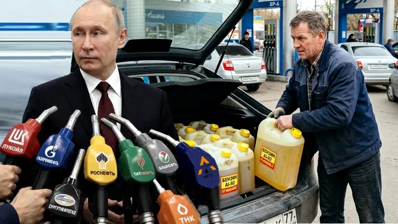 Cud Putina! Gdzie on, tam benzyna