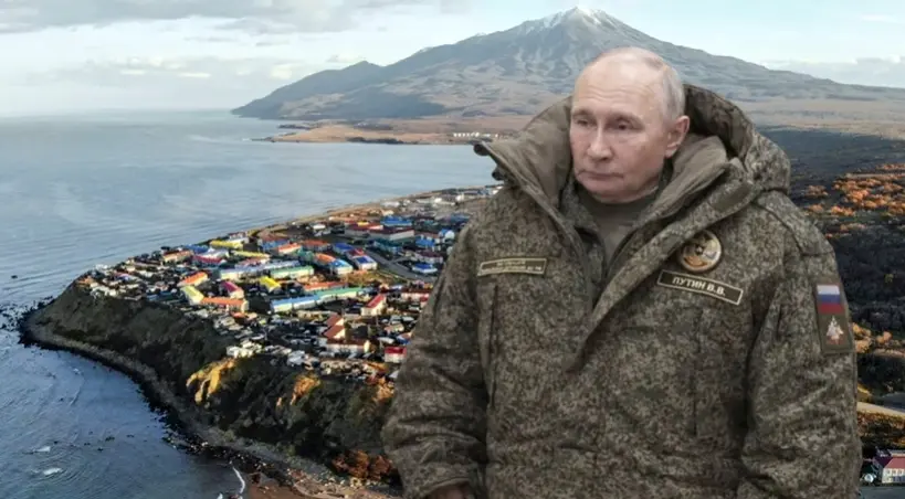 Putin na Kurylach