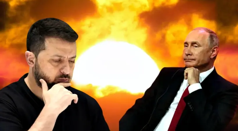 Zelenski Putin upal