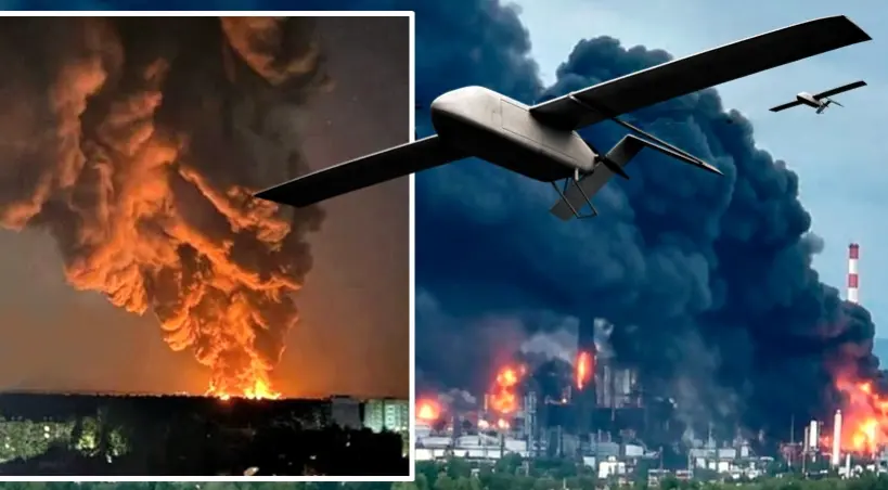 atak dronow Kstowo Kotowsk