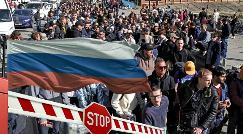 ucieczka przed mobilizacją w Rosji