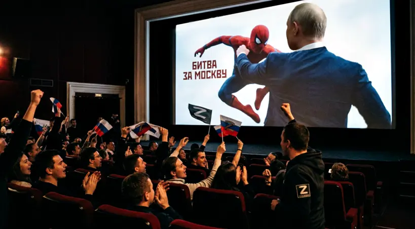 Putin contra Spider Man