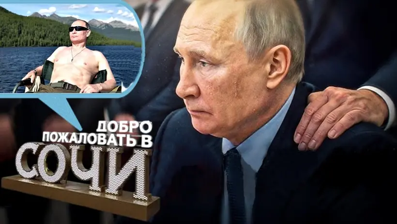 Przegnali Putina z Soczi! Co za przykrość