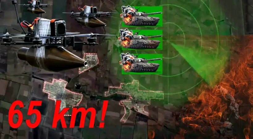 atak dronow na czolgi 1