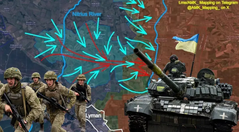 ukrainska ofensywa Lyman