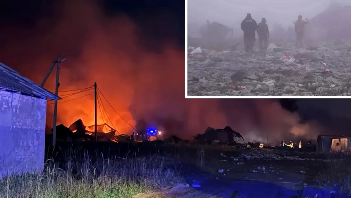 Potworna eksplozja pod Jarosławiem! 14 zabitych (WIDEO)