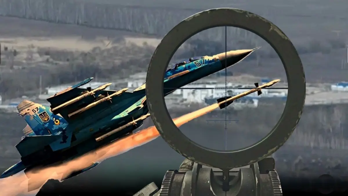 MiG 29 atakuje