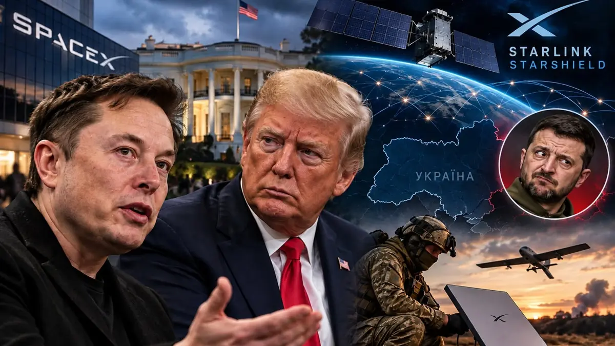 Musk Trump Starlink Ukraina