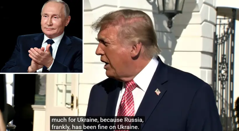 Trump Putin zdrada