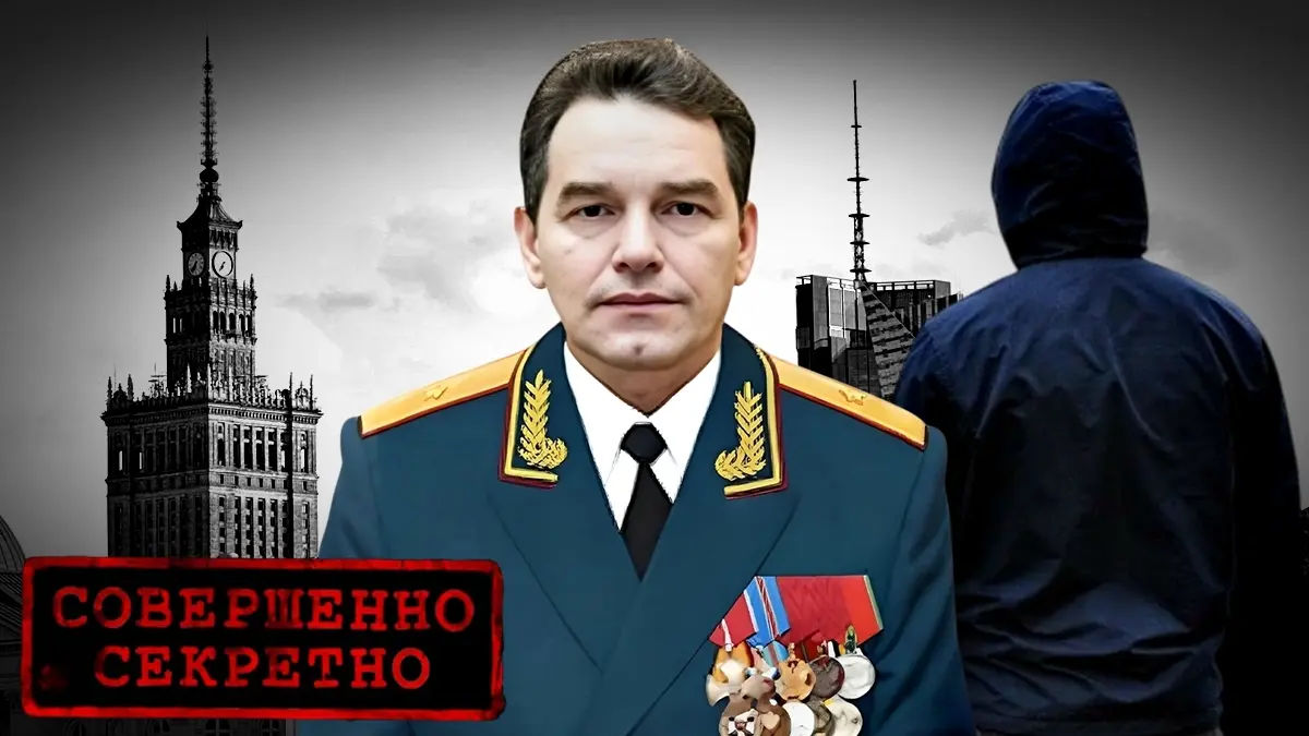 rosyjski general i szpieg w Warszawie