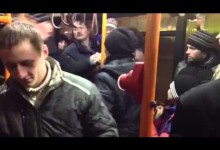 Nieudana kontrola biletów w białoruskim Nowopołocku Nieudana kontrola biletów w białoruskim Nowopołocku