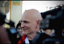 Aleś Bialacki już w Mińsku Aleś Bialacki już w Mińsku